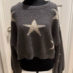 Altered State Sweater with cute star print pattern. Worn only a few times.